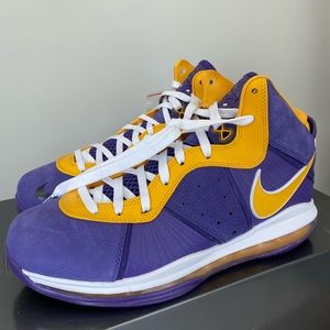 Lebron 8 Lakers PE